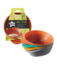 Set 4 castroane ergonomice Tommee Tippee, 6 luni +, Multicolor